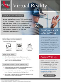 Virtual Reality flyer