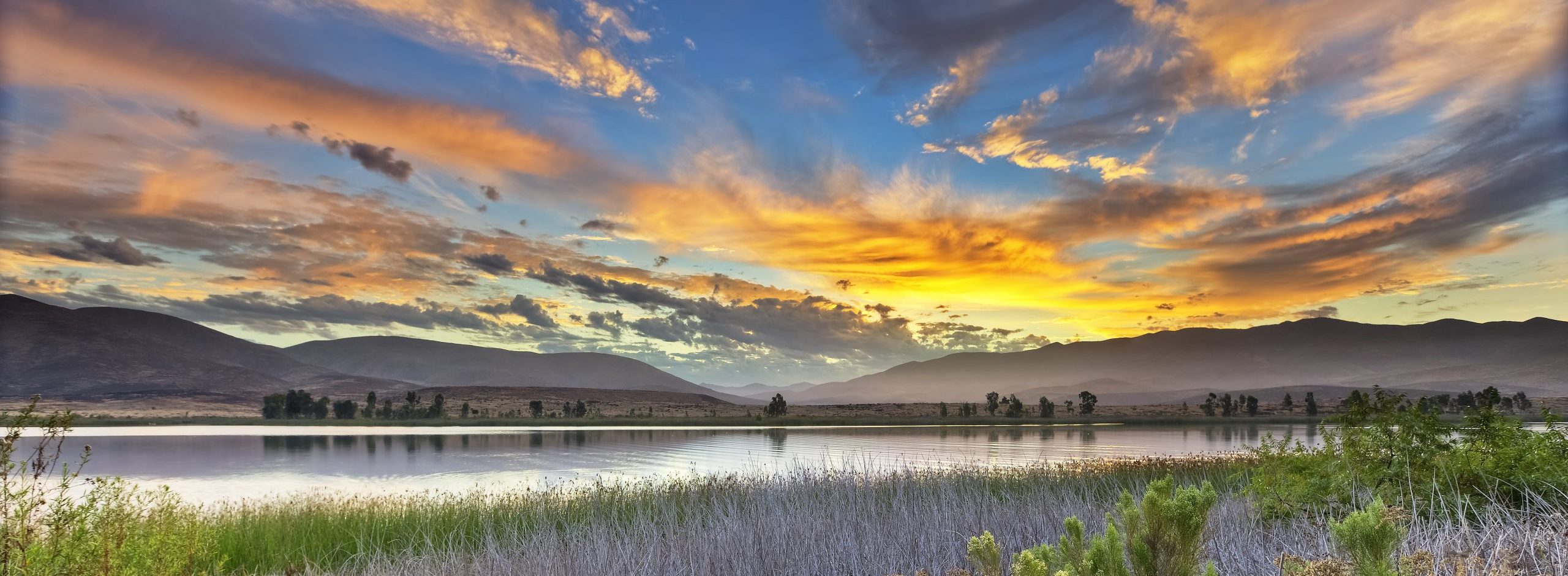 Kumeyaay Land. Otay Lakes Sunrise